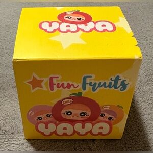 Baby Three YAYA Fun Fruit Plush Pendant Series Blind Box/ Brand New-Sealed